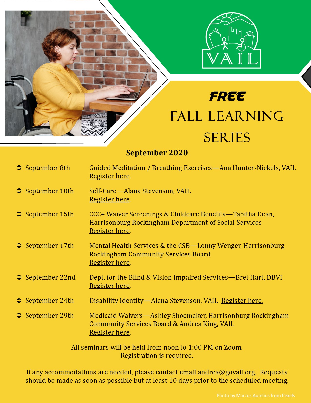 Online seminars 2020.09